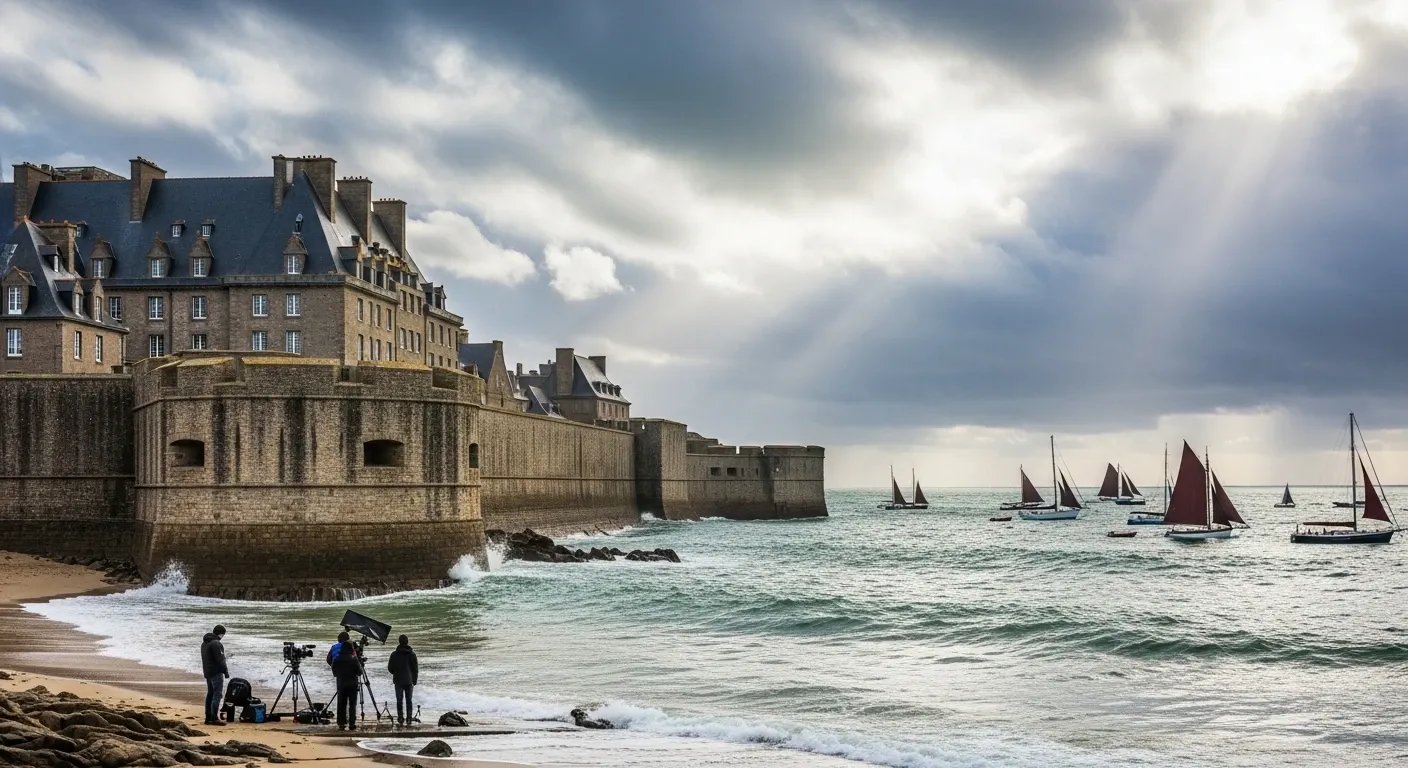 Saint Malo Walled City - filming location in France