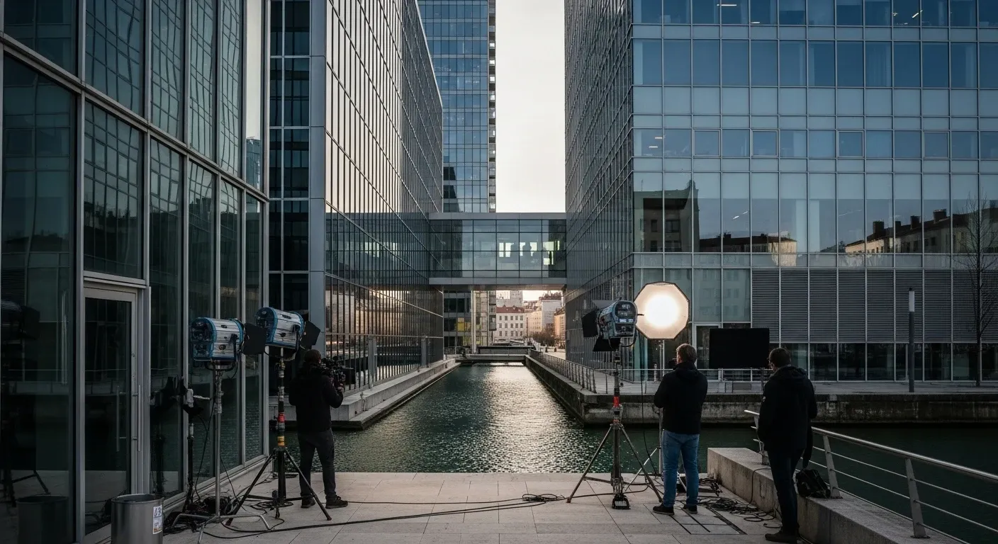 Lyon Confluence - filming location in France
