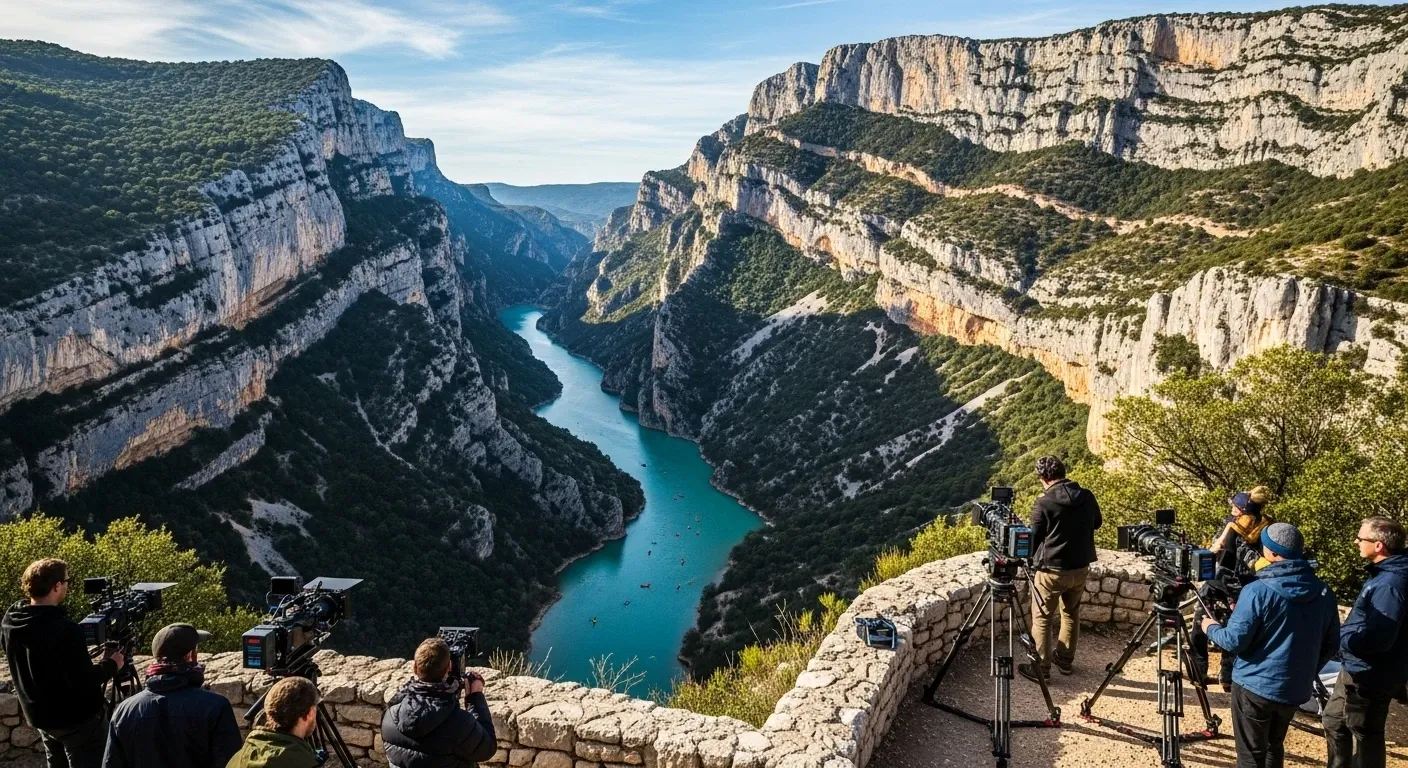 Gorges du Verdon - stunning filming location in France